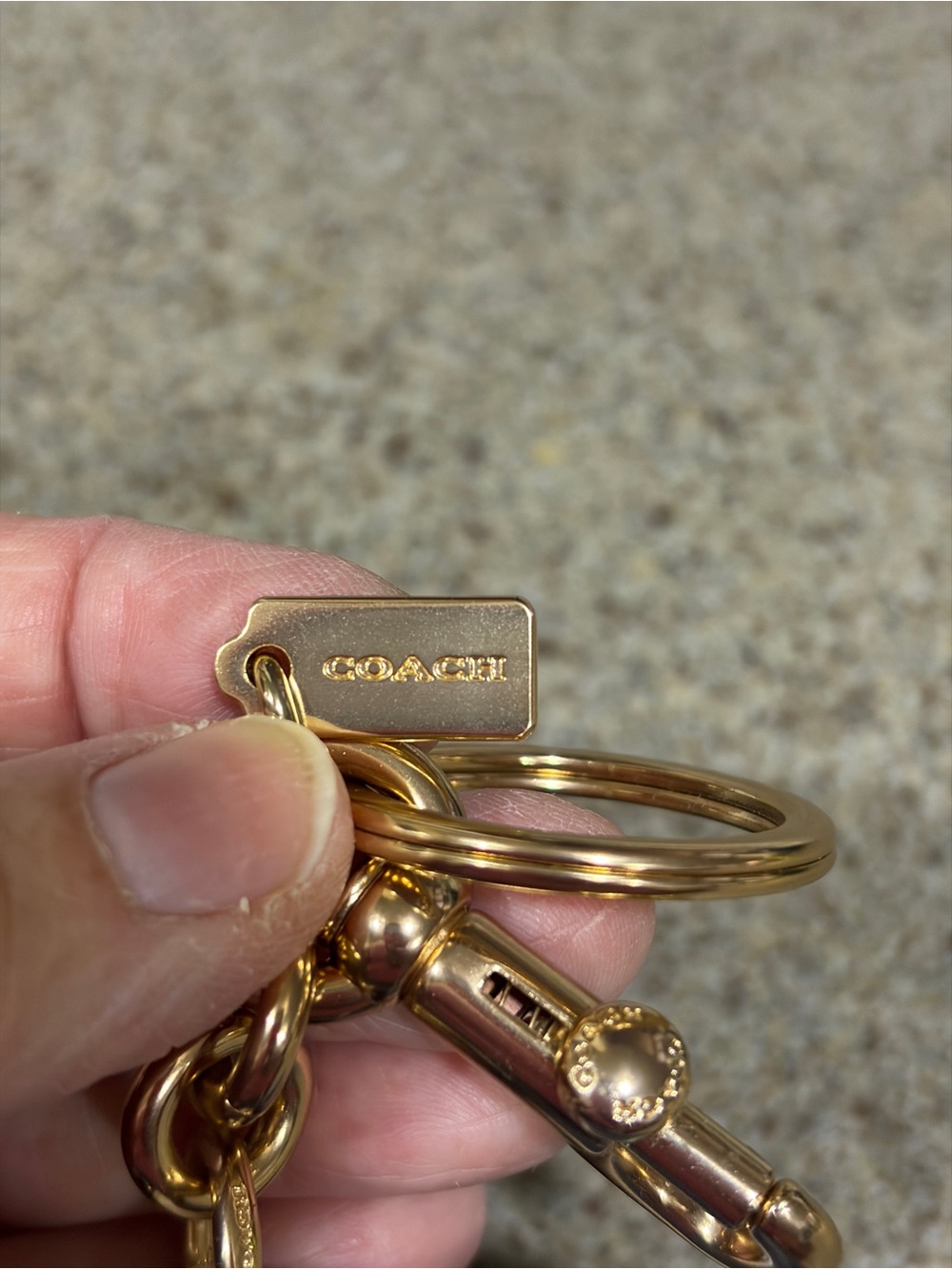 🎀🎀🎀WEEKEND SALE 🎀🎀🎀Coach denim coin purse/ bag charm - Picture 7 of 11